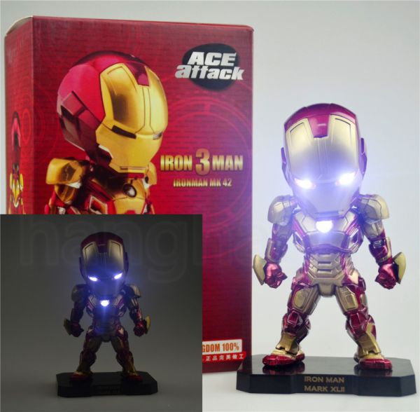 Homem de Ferro  mini figure com led