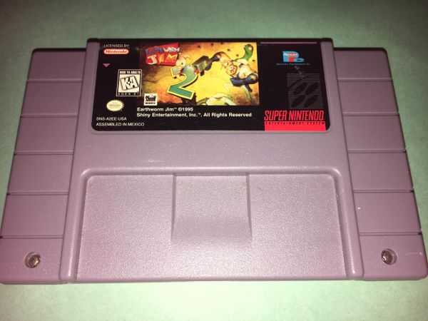 Earthworm Jim 2 De Super Nintendo Original