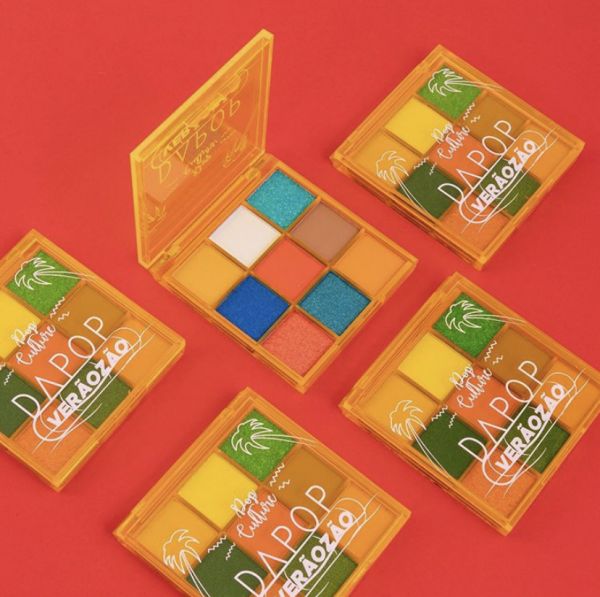 Paleta de sombras verãozão Dapop