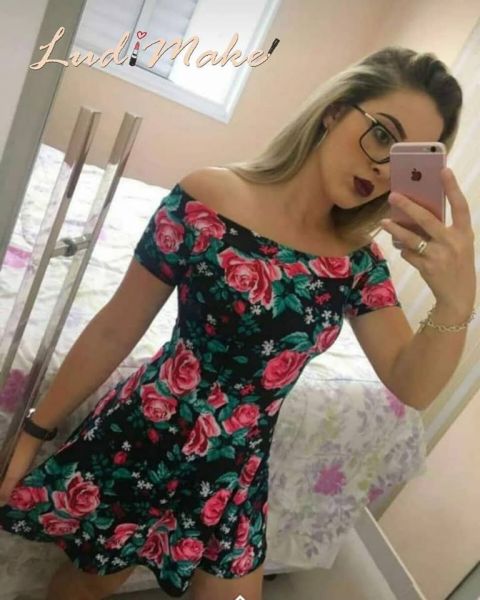 Vestido - Florido Mais Queridinho - Rosa