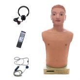 Simulador Avançado de Hab.Médicas-Ausculta/Cardiopulmonar com controle Remoto CS/AT/TGD 4025-C