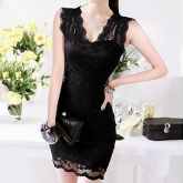 Moda Luxo: Lingerie, Vestido Rendado de Ótima Qualidade. Frete Grátis.