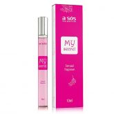 Perfume Feromônio Sensual My Secret Rollon - 10ml - VALIDADE: 01/2018