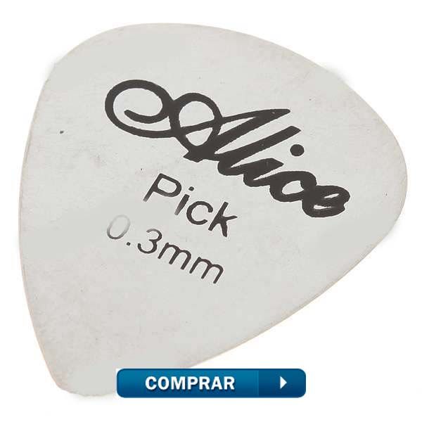 palhetas de metal 0,3 milímetros guitarra pacote 24 peças