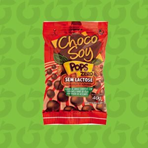 Choco Soy Pops Zero Açúcar Zero Lactose 40 Gramas