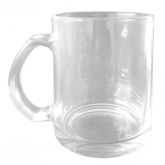 CANECA DE VIDRO 325ML TRANSPARENTE PARA SUBLIMAÇÃO IMPORTADA AAA