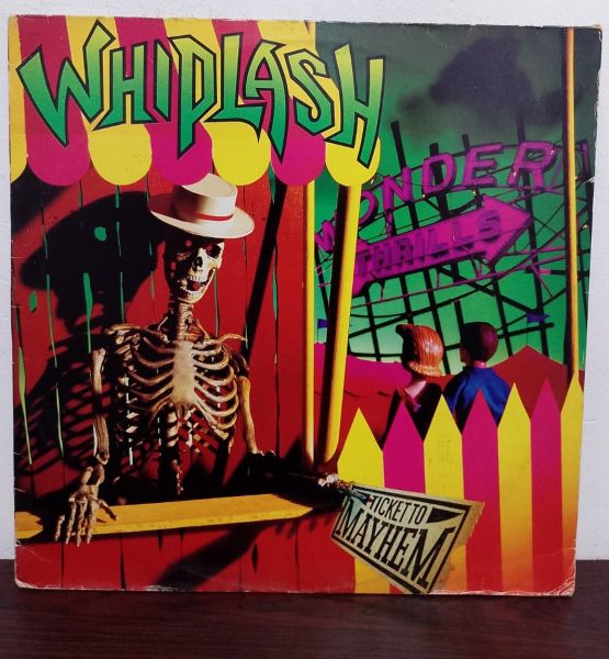 Whiplash - Ticket to Mayhem LP Nacional!!!