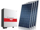 GERADOR DE ENERGIA SOLAR S/ ESTRUTURA CENTRIUM ENERGY GEF-1980CS0S 1,98KWP MONO 220V PAINEL CANADIAN