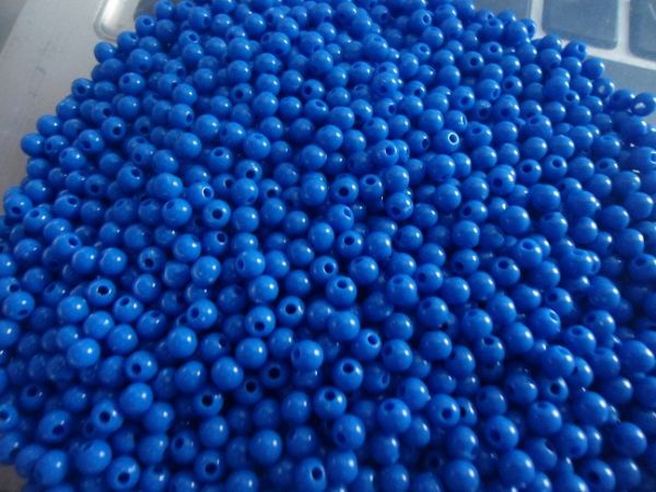Bola leitosa Azul Royal de 8mm - 40 gr.