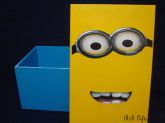 Caixa de Madeira Personalizada Minion