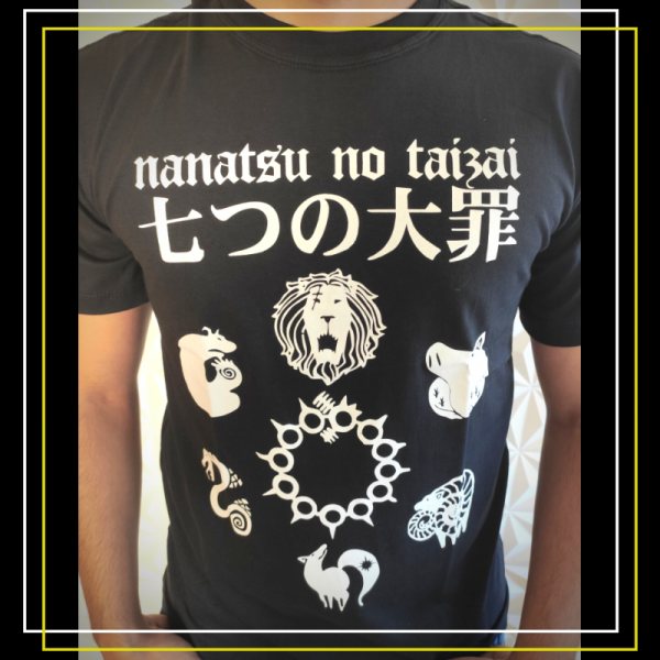 Camiseta Nanatsu no Taizai
