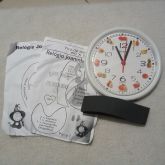 Kit relógio joaninha