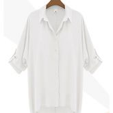 Moda Luxo: Blusa Chifon, de Ótima Qualidade. Frete Grátis.