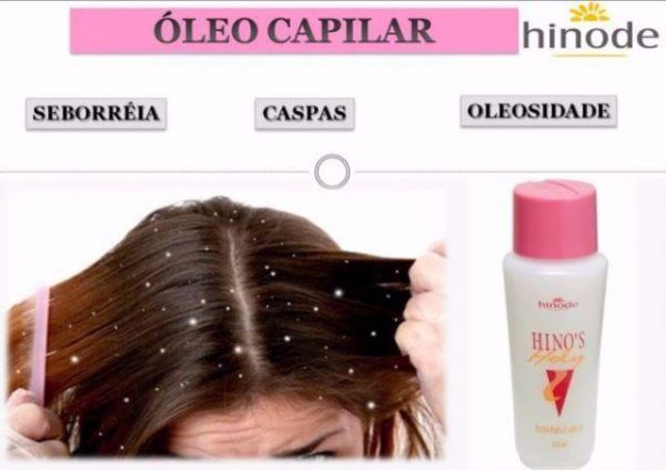 hino´s holy oleo para cabelos