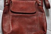 Bolsa pequena  Marrom, couro