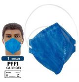 Máscara Respiradora Purif. Sem Válvula Pff1 Azul