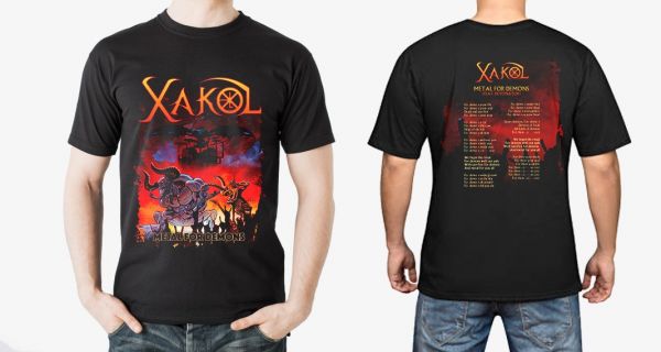 Camiseta Metal for Demons