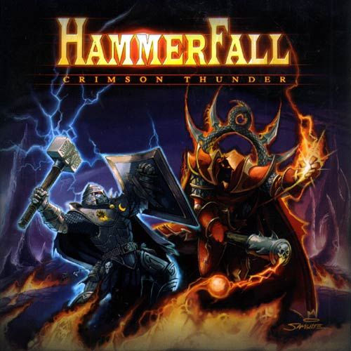 CD HAMMERFALL - Crimson Thunder bônus cover Malmsteen