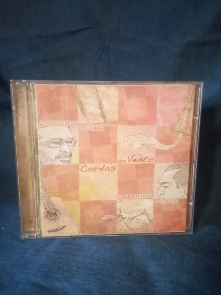 ALESSANDRO PENEZZI & ALEXANDRE RIBEIRO - Cordas Ao Vento (cd nacional - acrílico)