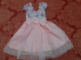 Vestido Rosa ( Borboletas )