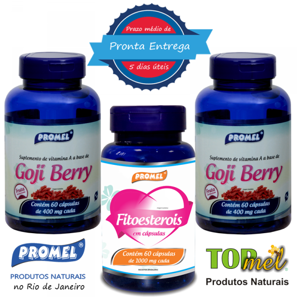 Dois Goji Berry + Um Fitoesterois