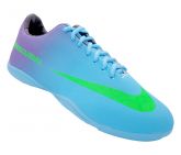 Chuteira Futsal Nike Mercurial Roxo e Azul Bebê MOD:12538 [1ª Linha