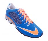 Tênis Nike Shox Superfly R4 Azul e Laranja MOD:12244 [1ª Linha]