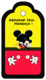 Tag mickey 5x3cm