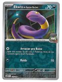 Pokemon Ekans da Equipe Rocket Reverse Foil Escarlate e Violeta Rivais Predestinados