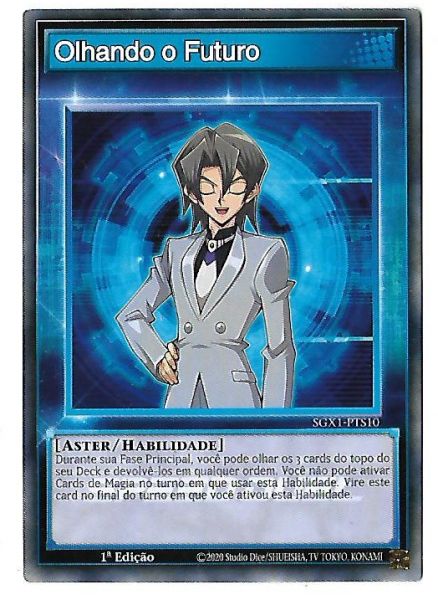 Yu-Gi-Oh Olhando o Futuro Aster - Comum Speed Duel