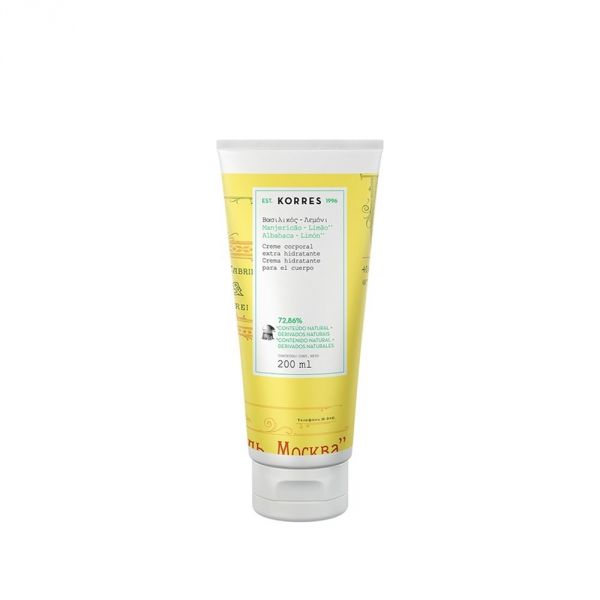MANJERICÃO-LIMÃO - CREME CORPORAL EXTRA HIDRATANTE