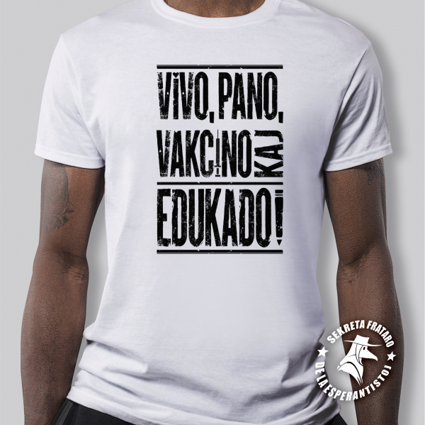 Vakcino - Ina kaj Vira T-ĉemizo