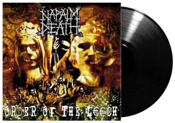 Napalm Death - Order of the Leech (LP Black Vinyl) - Importado / Lacrado