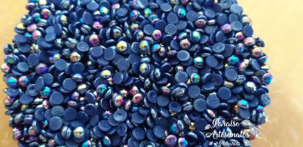 Chaton Ceramica 4mm Azul Escuro AB