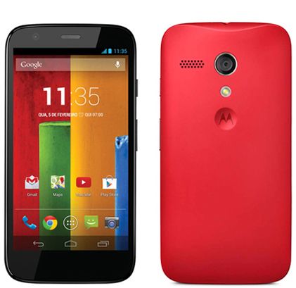 Motorola Moto G Android 4.2 2 Chips Vermelho