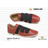 SAPATENIS OSKLEN COURO E ELÁSTICO  Cód. do produto: SKM-049-A