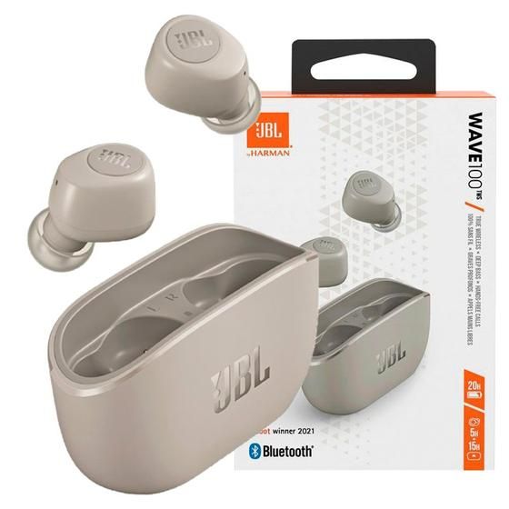 Fone de ouvido Airpods JBL i12 bluetooth para esportes fone de ouvido á prova d água