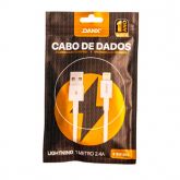Cabo Lightning 2.4A 1 metro DU121L