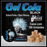 Gel black 200g 100 unidades