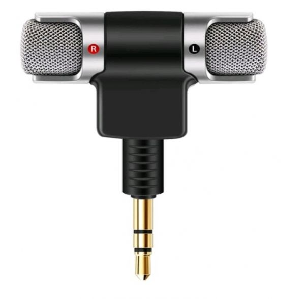 Mini Microfone Para Notebook Câmera digital e Celular