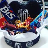 cesta do santos chocolate