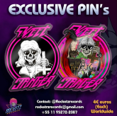 Pin Sweet Danger Acrílico