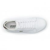 SAPATENIS LACOSTE BRANCO C/ CARAMELO