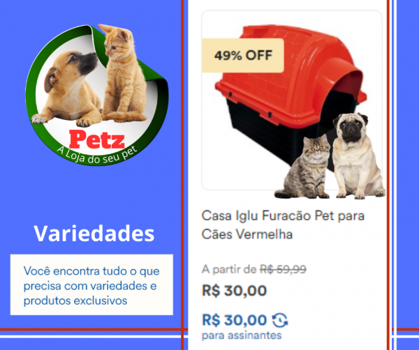Petz LOJA Produtos Pet