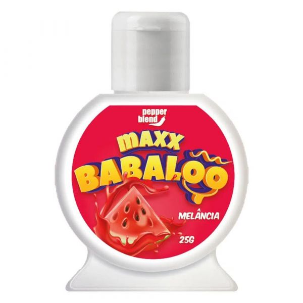 MAXX BABALOO GEL COMESTÍVEL PARA ORAL SABOR MELANCIA