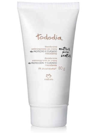 Desodorante Antitranspirante em Creme Macadâmia Tododia