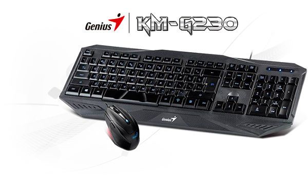 kit Teclado Mouse Genius/Gamer  G230