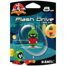 Pen Drive Flash Drive Looney Tunes 8gb Marvin