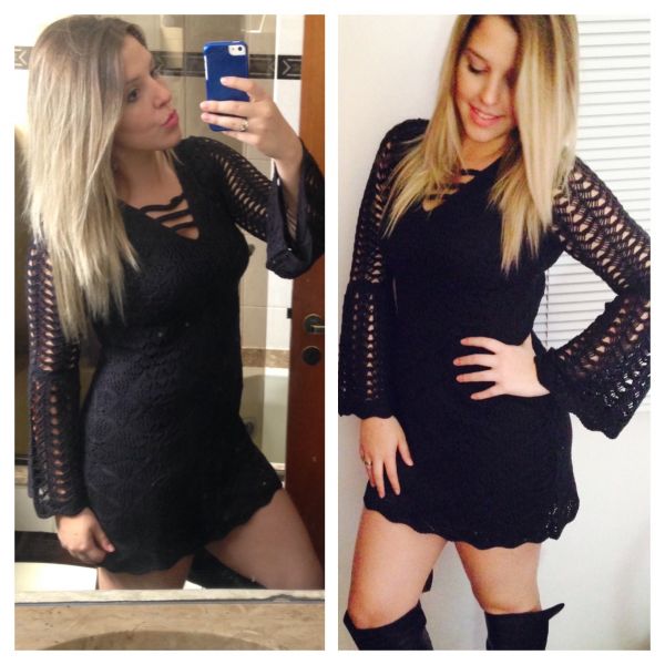 Vestido Tricô