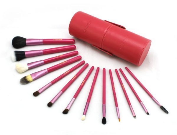 Kit de 13 Pincéis Is' Mine Rosa